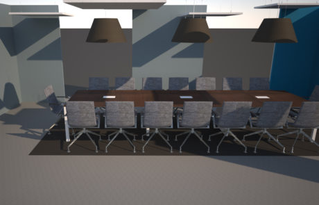 Luminex 3D render meetingzaal