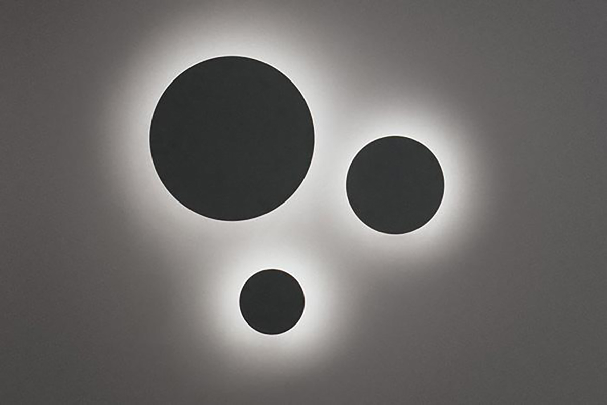 Inspiratie verlichting Framaz decoratieve wandverlichting sfeerlicht cirkel zwart